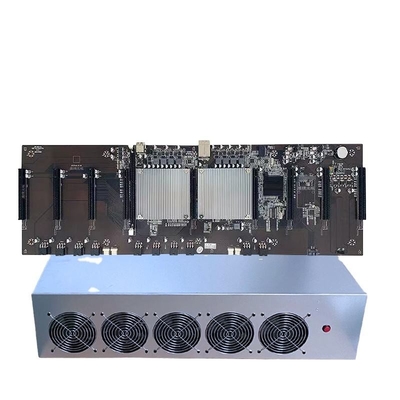 3060 κάρτα γραφικών 9 παροχή ηλεκτρικού ρεύματος υπόθεσης 2000W υπολογιστών εγκαταστάσεων γεώτρησης X79 μεταλλείας GPU