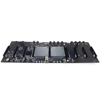 X79 9 η μητρική κάρτα GPU για Rtx3060 αφιέρωσε την πλήρη αυλάκωση ταχύτητας 48mh/S 65mm καρτών γραφικών