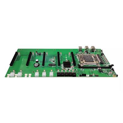 X99 μητρική κάρτα 1066/1333/1600MHz DDR3/DDR3L μεταλλείας VGA 5GPU PCIE 16X 5GPU Ethereum