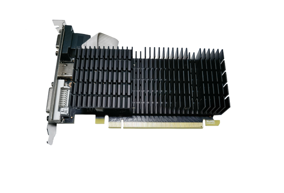 Ιδιαίτερη γραφική παράσταση γραφείων pci-ε Geforce GT710 2G DDR3 HD σιωπηλή