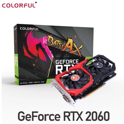 Ζωηρόχρωμο GeForce RTX 2060 έξοχη κάρτα γραφικών PCI Express X16 3,0 ανθρακωρύχων GDDR6