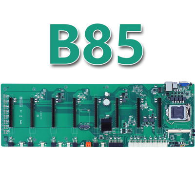 B85 γραφική κάρτα 8 μητρική κάρτα LGA1150 μεταλλείας GPU Ethereum